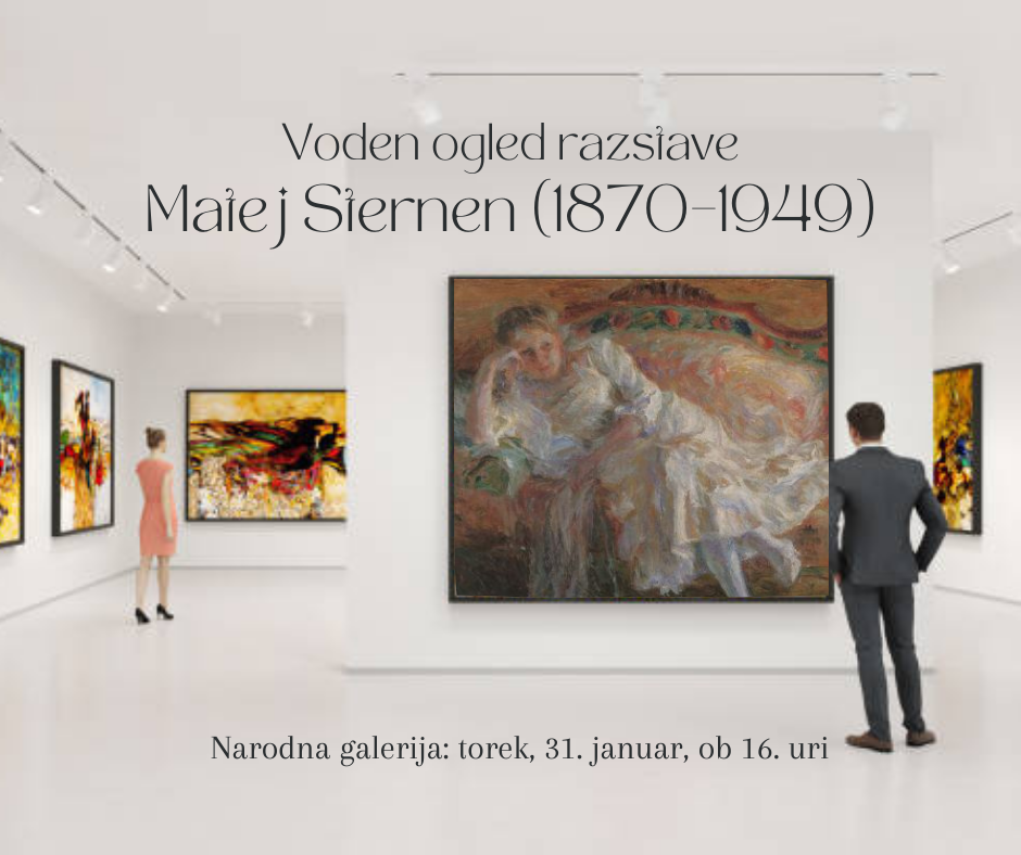 Voden ogled razstave Matej Sternen (1870-1949)
