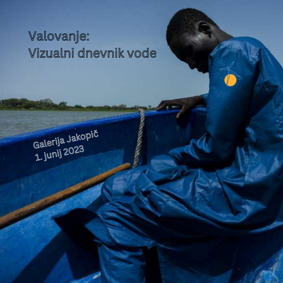 Vabilo na vodeni ogled razstave Valovanje: Vizualni dnevnik vode