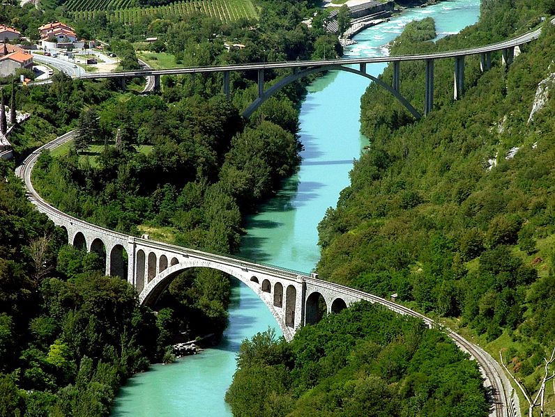 Most na Soči, foto: Wikimedia Commons
